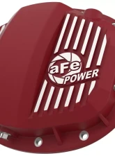 aFe Power Pro Series Rear Differential Red Cover w/ Machined Fins GM Truck 2019-2020                                     - 46-71140R - Image 6