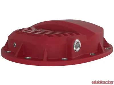 aFe Power Pro Series Rear Differential Red Cover w/ Machined Fins GM Truck 2019-2020 - 46-71140R