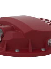 aFe Power Pro Series Rear Differential Red Cover w/ Machined Fins GM Truck 2019-2020                                     - 46-71140R - Image 5