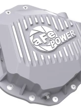 aFe Power Street Series Rear Differential Raw Cover w/ Machined Fins Ram 2500 | 3500 2019-2020                                     - 46-71150A - Image 2