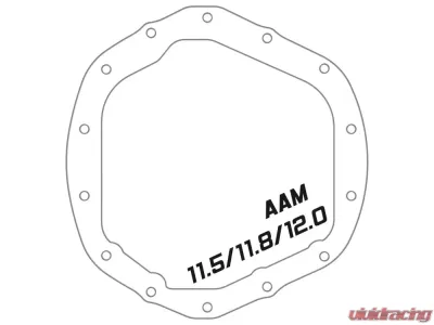 aFe Power Pro Series Rear Differential Black Cover w/ Machined Fins Ram 2500 | 3500 2019-2020 - 46-71150B