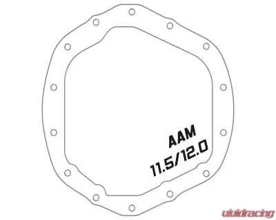 AFE Power Pro Series Rear Differential Cover Black Machined Fins for 2020 Chevy/GMC 2500/3500 - 46-71260B