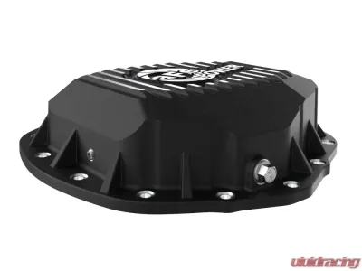 aFe Power Pro Series Rear Differential Black Cover w/ Machined Fins & Gear Oil GM Trucks 2020 - 46-71261B