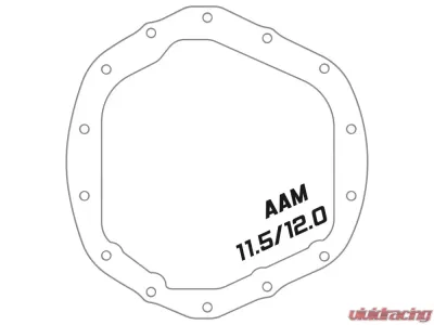 aFe Power Pro Series Rear Differential Black Cover w/ Machined Fins & Gear Oil GM Trucks 2020 - 46-71261B