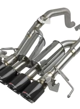aFe Power Mach Force-Xp Axle-Back Exhaust System w/ Carbon Fiber Tips Chevrolet Corvette C7 V8 6.2L 2014-2019                                     - 49-34056-1C - Image 8