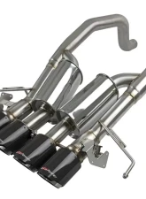 aFe Power Mach Force-XP Axle-Back Exhaust System w/ Carbon Fiber Tips Chevrolet Corvette Z06 C7 V8 6.2L 2015-2019                                     - 49-34082-1C - Image 7