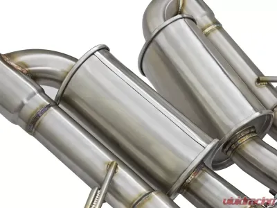 aFe Power Mach Force-XP Axle-Back Exhaust System w/ Carbon Fiber Tips Chevrolet Corvette Z06 C7 V8 6.2L 2015-2019 - 49-34082-1C