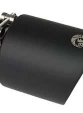 aFe Power Mach Force-XP 304 Stainless Steel Catback Exhaust without Muffler with Black Tips No NPP Chevrolet Corvette C8 8-6.2L 2020-2024                                     - 49-34127NM-B - Image 3