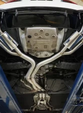 aFe Power Mach Force-XP Stainless Axle-Back Exhaust System w/ Carbon Fiber Tips Audi RS5 V6 2.9L 2018-2020                                     - 49-36427-C - Image 5