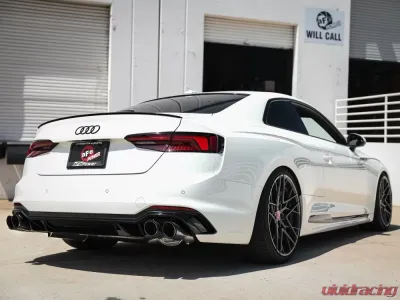 aFe Power Mach Force-XP Stainless Axle-Back Exhaust System w/ Carbon Fiber Tips Audi RS5 V6 2.9L 2018-2020 - 49-36427-C