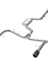 aFe Power Mach Force-XP Stainless Catback Exhaust System w/ Carbon Fiber Tips Volkswagen Jetta GLI L4 2.0L 2019-2020                                     - 49-36432-C - Image 8