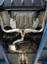 aFe Power Mach Force-XP Stainless Catback Exhaust System w/ Carbon Fiber Tips Volkswagen Jetta GLI L4 2.0L 2019-2020                                     - 49-36432-C - Image 5