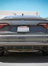 aFe Power Mach Force-XP Stainless Catback Exhaust System w/ Carbon Fiber Tips Volkswagen Jetta GLI L4 2.0L 2019-2020                                     - 49-36432-C - Image 6