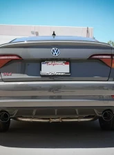 aFe Power Mach Force-XP Stainless Catback Exhaust System w/ Blue Flame Tips Volkswagen Jetta GLI L4 2.0L 2019-2020                                     - 49-36432-L - Image 6