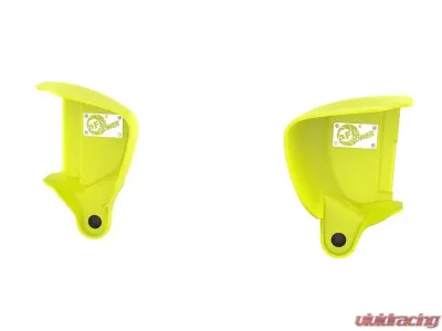 aFe Power Magnum FORCE Dynamic Air Scoop Yellow BMW M3 (F80) | M4 (F82/83) | S55 2015-2020 - 54-13032SE