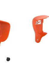 aFe Power Magnum FORCE Dynamic Air Scoop Orange BMW M3 (F80) | M4 (F82/83) | S55 2015-2020                                     - 54-13032SN - Image 4