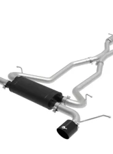aFe Power Vulcan Series 3" 304 Stainless Steel Catback Exhaust System Black Jeep Grand Cherokee (WK2) 2014-2019                                     - 49-38085-B - Image 3