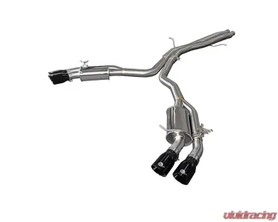 AFE Power Mach Force-Xp 3" to 2-1/2" 304 Stainless Steel Axle-Back Exhaust System for Audi RS5 2018-2020 - 49-36427-P