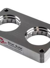 aFe Power Silver Bullet Throttle Body Spacer Silver Ford F-250|F-350 V10 2005-2010                                     - 46-33023 - Image 2