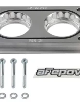 aFe Power Silver Bullet Throttle Body Spacer Silver Ford F-250|F-350 V10 2005-2010                                     - 46-33023 - Image 2