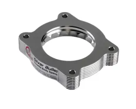 AFE Power Silver Bullet Throttle Body Spacer for GMC Sierra 1500 2007-2013, 6061-T6 Aluminum