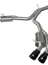 aFe Power Mach Force-Xp 3" to 2-1/2" 304 Stainless Steel Axle-Back Exhaust System Brushed Audi RS5 Coupe 2018-2020                                     - 49-36427-B - Image 5
