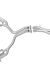 aFe Power Mach Force-Xp 3" to 2-1/2" 304 Stainless Steel Axle-Back Exhaust System Brushed Audi RS5 Coupe 2018-2020                                     - 49-36427-B - Image 2