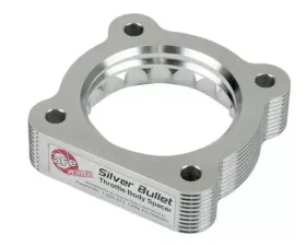 aFe Power Silver Bullet Throttle Body Spacer for Dodge Ram 1500 2007-2012, 6061-T6 Aluminum