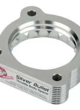 aFe Power Silver Bullet Throttle Body Spacer for Dodge Ram 1500 2007-2012, 6061-T6 Aluminum                                     - 46-32009 - Image 2