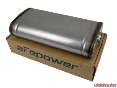 aFe Power Mach Force-XP 2.5" Stainless Steel Muffler, 304 Construction, Aggressive Sound - 49M30019