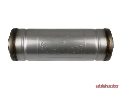 AFE Power Mach Force-XP 2.5" Stainless Steel Muffler, Center Inlet/Outlet, 14" Body Length - 49M30045