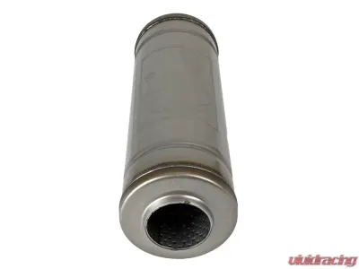 AFE Power Mach Force-XP 2.5" Stainless Steel Muffler, Center Inlet/Outlet, 14" Body Length - 49M30045