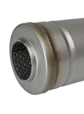 aFe Power Mach Force-XP 2.5" Stainless Steel Muffler, 5" Round x 18" Body, Center/Center                                     - 49M30048 - Image 4