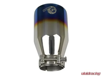 aFe Power Mach Force-XP 2-1/2" 304 Stainless Steel Blue Flame Exhaust Tip - 49T25404-L071