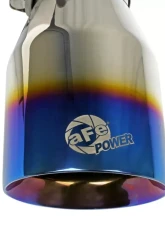 aFe Power Mach Force-XP 2-1/2" 304 Stainless Steel Blue Flame Exhaust Tip                                     - 49T25404-L071 - Image 5