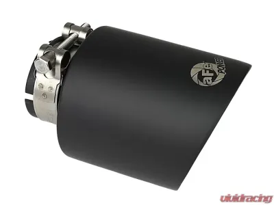 aFe Power Mach Force-XP 2-1/2" 304 Stainless Steel Black Exhaust Tip - 49T25454-B072