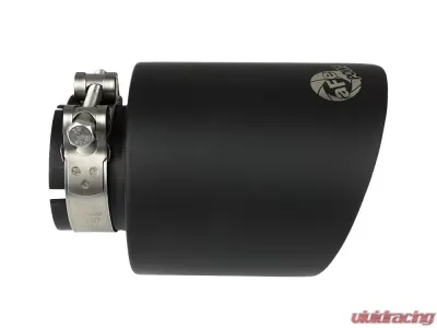 aFe Power Mach Force-XP 2-1/2" 304 Stainless Steel Black Exhaust Tip - 49T25454-B072