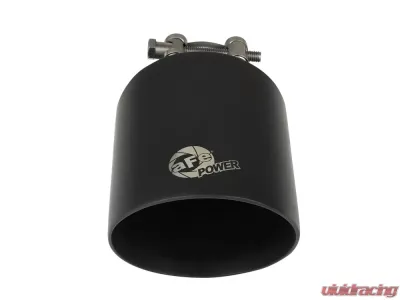 aFe Power Mach Force-XP 2-1/2" 304 Stainless Steel Black Exhaust Tip - 49T25454-B072