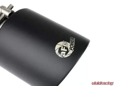aFe Power Mach Force-XP 2-1/2" 304 Stainless Steel Black Exhaust Tip - 49T25454-B072