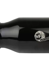 aFe Power Mach Force-XP 3" 304 Stainless Black Exhaust Tip                                     - 49T30454-B093 - Image 2