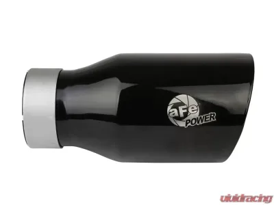 aFe Power Mach Force-XP 3" 304 Stainless Black Exhaust Tip - 49T30454-B093