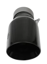 aFe Power Mach Force-XP 3" 304 Stainless Black Exhaust Tip                                     - 49T30454-B093 - Image 3