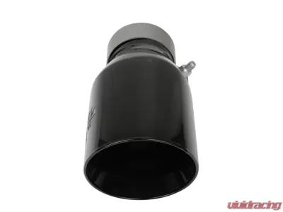 aFe Power Mach Force-XP 3" 304 Stainless Black Exhaust Tip - 49T30454-B093