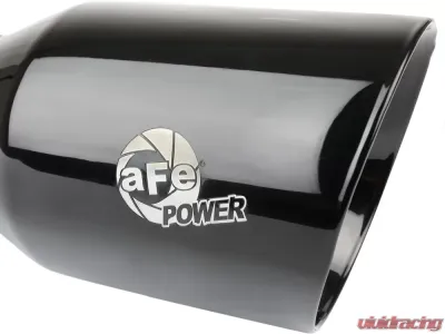 aFe Power Mach Force-XP 3" 304 Stainless Black Exhaust Tip - 49T30454-B093