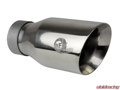 aFe Power Mach Force-XP 3" 304 Stainless Polished Exhaust Tip - 49T30454-P093