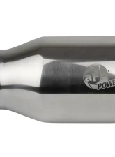 aFe Power Mach Force-XP 3" 304 Stainless Polished Exhaust Tip                                     - 49T30454-P093 - Image 2