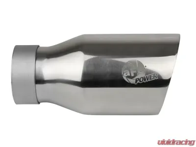 aFe Power Mach Force-XP 3" 304 Stainless Polished Exhaust Tip - 49T30454-P093