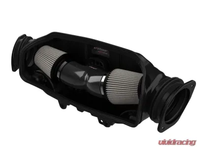 aFe Power Track Series Carbon Fiber Cold Air Intake System w/ Pro DRY S Filters Chevrolet Corvette C8 V8 6.2L 2020-2024 - 57-10013D