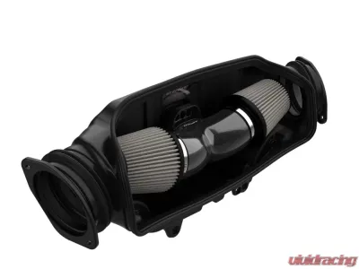 aFe Power Track Series Carbon Fiber Cold Air Intake System w/ Pro DRY S Filters Chevrolet Corvette C8 V8 6.2L 2020-2024 - 57-10013D