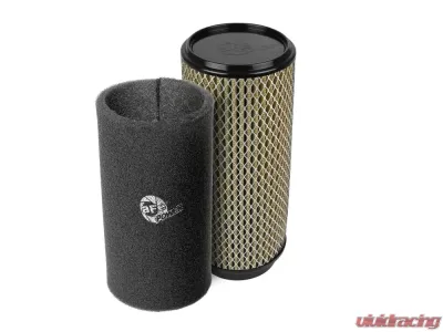 aFe Power Aries Powersports Pro GUARD7 Air Filter w/ Foam Pre-Filter Can-Am Maverick 2017-2021 - 87-10076-WF